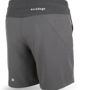 Mens Short: Birddogs, Tightwads Black w/ Light blue liner